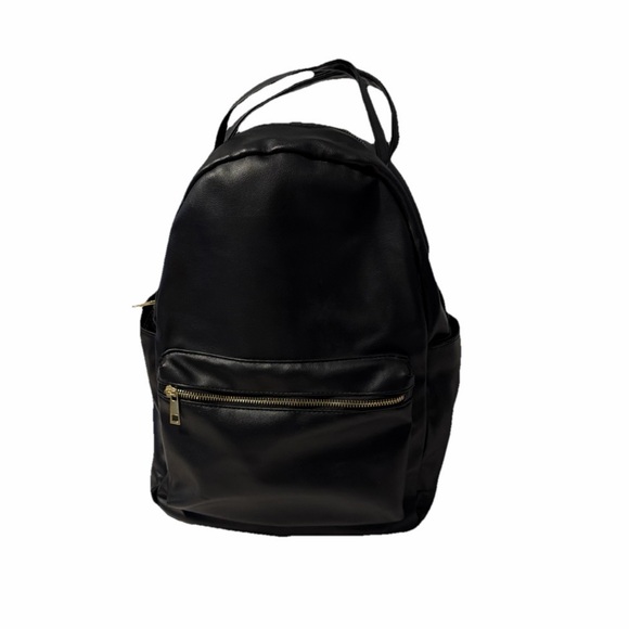 The Unbranded Brand Other - Black Backpack with white/black stripes inside, travel, laptop, school